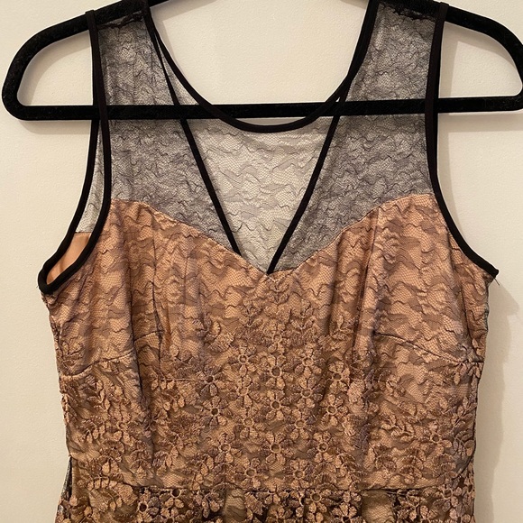 Lace Fit & Flare Dress - Picture 6 of 9